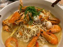 膏蟹拌面-十面欢腾·海鲜面·台式Bistro(长乐路店)