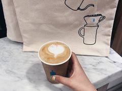 latte-BLUE BOTTLE COFFEE(rockefeller plaza)