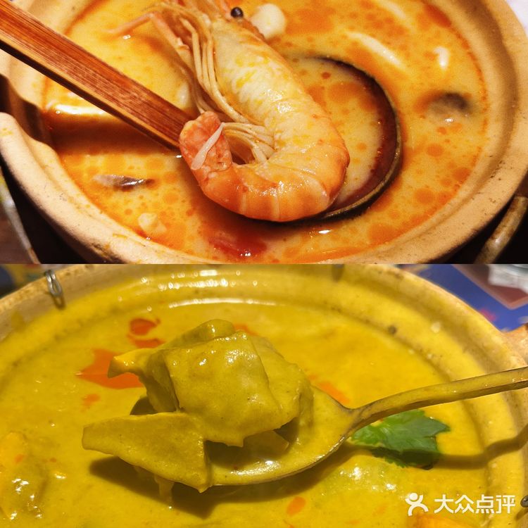座无虚席好好吃！！！真的好爱这家泰国菜！！