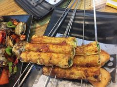-长青菠菜面·烧烤