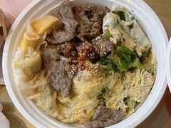 潮式牛肉鸡蛋肠粉-红荔村肠粉(岗厦店)