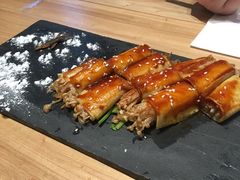 烤金针菇卷-朵朵开素食餐厅(后宰门街店)