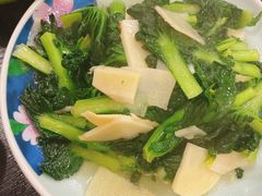 塔菜炒冬笋-绍兴名菜馆(可乐路店)