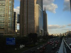 东望世纪大道-陆家嘴空中步行连廊