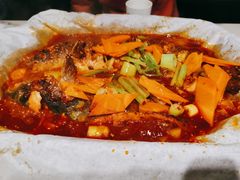 招牌香辣味清江鱼-鱼颜诱纸纸上烤鱼·蛙(龙湖天街店)
