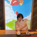 穿着和服吃日料