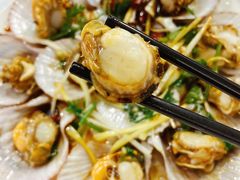 油泼扇贝-1910老鲁味海鲜·戳子肉·青岛菜(金沙滩店)