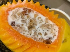 椰香桃胶炖木瓜-尚一汤·粤菜海鲜(环球港店)