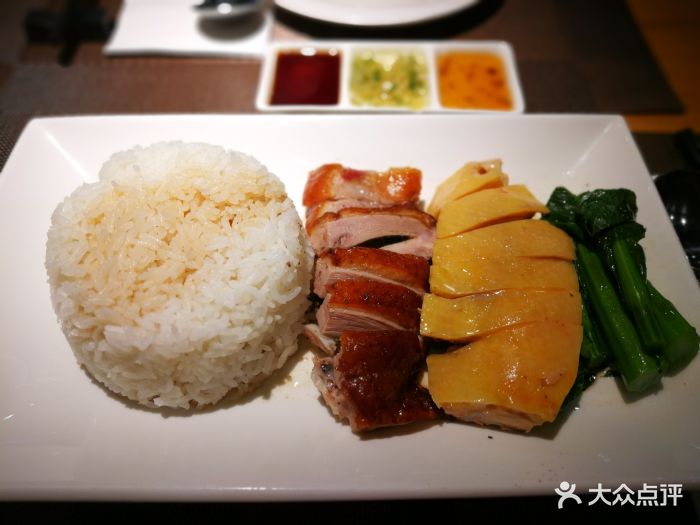 烧鸭白切鸡双拼套餐