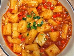 酸豆角烧米豆腐-高嗲嗲·现炒下饭菜(石鼓路店)