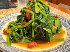 凉菜果仁菠菜-金谷园饺子馆(北邮总店)