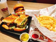 火烤双层牛肉特堡-The Habit Burger Grill 哈比特汉堡(复兴soho店)