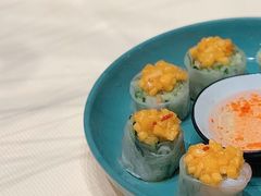 香芒米纸大虾卷-蕉叶·广州明星泰国菜(黑金冠保利广场店)