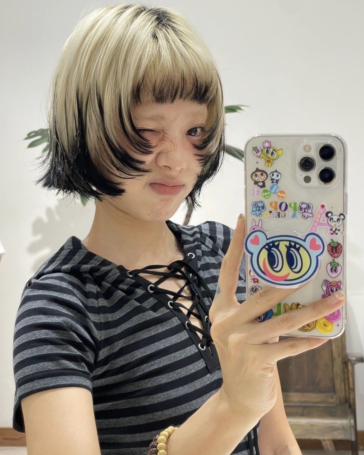 个性渐变短发