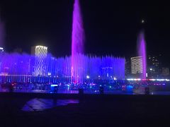 -东港音乐喷泉广场