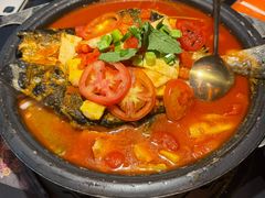 -探鱼·鲜青椒爽麻烤鱼(番禺万达店)