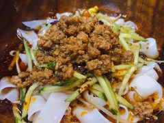 招牌肉酱凉皮-西北杂粮筐手工面凉皮(来福士店)