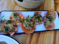 蒜蓉粉丝蒸扇贝-琼大师东方烤乳猪(亚特兰蒂斯店)