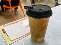 自家制竹蔗茅根水-天宝食坊·啫啫煲大排档(西华路店)