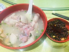 雪豆炖蹄花配蘸水-廖老妈蹄花店(人民公园陕西街259号店)