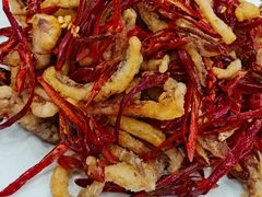 干煸鱿鱼-三点小吃(山大店)