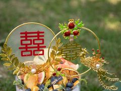 春华秋实淡蓝莓millac奶油蛋糕-小苍兰风铃草蛋糕甜品(沈阳店)
