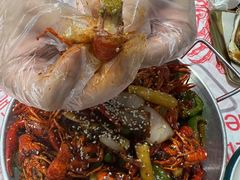 大号香辣小龙虾-老班长·小龙虾·鲜货烧烤大排档(金街美地店)