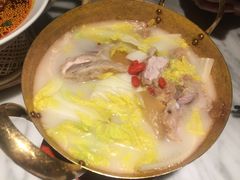 浓汤酥肉娃娃菜-蔴将·川菜(黄龙万科店)