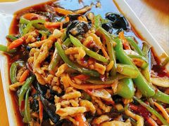 鱼香肉丝-途肴·老农饭庄(百里峡店)
