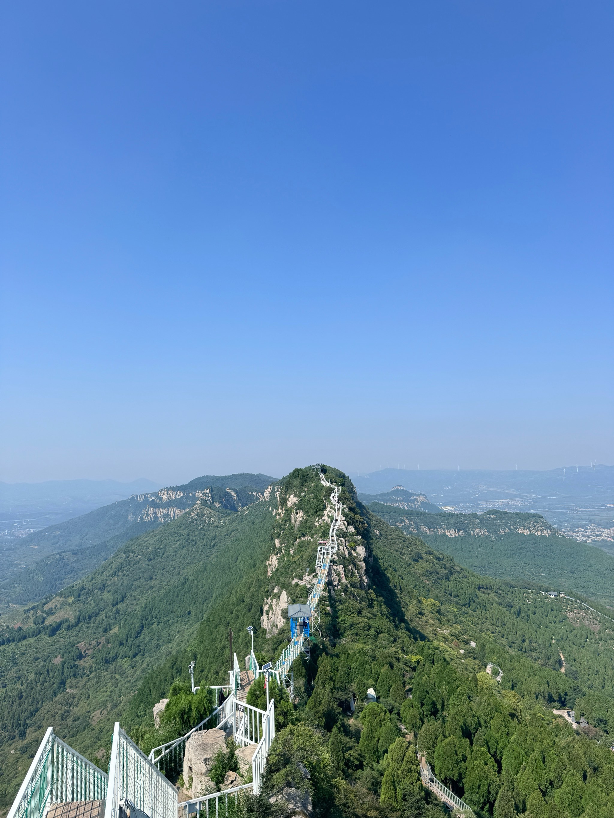 山顶的风景 眺望图片