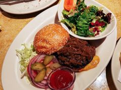 牛肉汉堡-The Cheesecake Factory 芝乐坊餐厅(王府中環店)