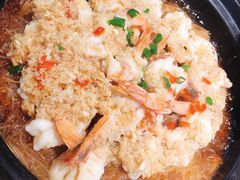 生焖开边虾-有红鸡毛店·川菜(建设路店)