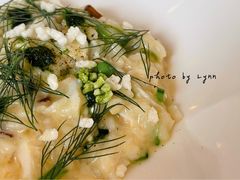 帝王蟹蟹肉烩饭配甜豆和莳萝-Jean Georges