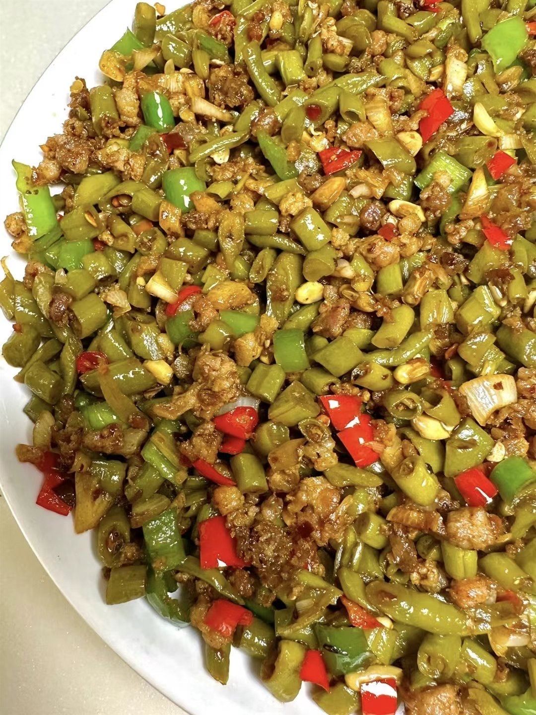 健康吃货的豆角肉丁