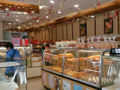 面包甜点陈列柜-长发西饼(临顿路店)