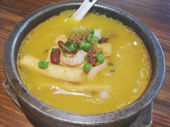 石锅金瓜手工豆腐-铁道茶苑.色稷餐厅(莲花南路店)