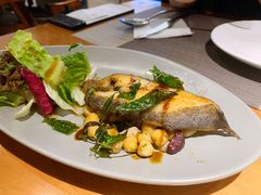 香煎鲽鱼配地中海绘豆-新贝乐意大利餐厅(苏州中心店)