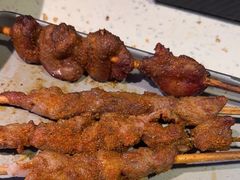 手工牛肉串-沪小胖·小龙虾·蓝龙王(八佰伴店)