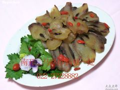 炝金钱肉-三鞭一花·独一处·元英砂锅(海光寺店)