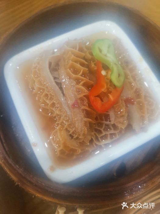 老周记茶点沙爹金钱肚图片