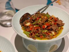 十八秒炒湘西黄牛肉-湘上湘(米其林餐厅-正大中心总店)