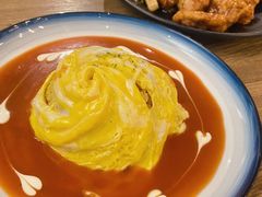 蛋包饭-猫头鹰炸鸡