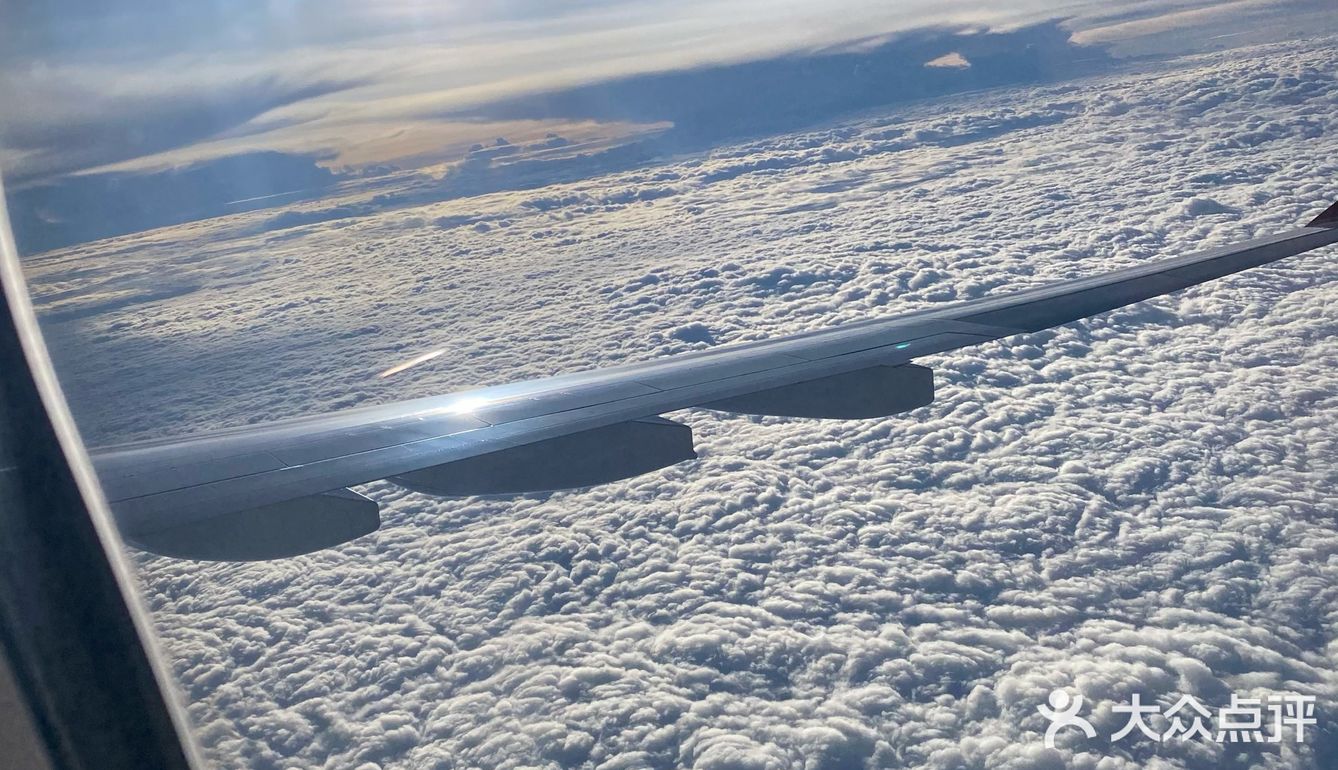 在天上晒被子✈️☀️☁️