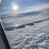 在天上晒被子✈️☀️☁️