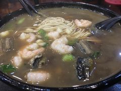 虾爆鳝面-常熟炒浇面馆(蓝旗街店)
