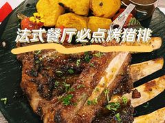 香烤伊比利亚黑猪肋排-LA CREPERIE BRETONNE布列塔尼法式餐厅(天童北路店)