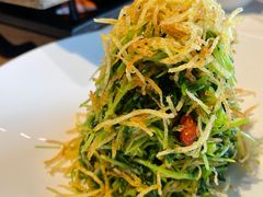 巧拌豆苗-四季民福烤鸭店(王府井灯市口店)