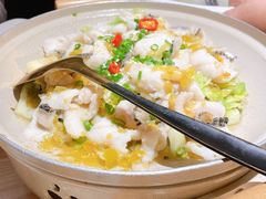 铁锅片片鱼-醉得意·山茶油炒土鸡(福州马尾西堤店)