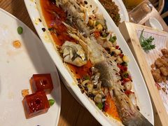 徽州臭鲈鱼-山楂树融合菜餐厅