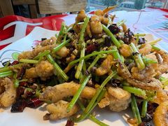 干煸鱿鱼须-天津乾毓德饭庄·清真传统炒菜·海鲜烧烤(咸阳路店)